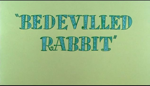 Merrie Melodies - Bedevilled Rabbit 